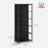 6-Tier LED Bookcase, Bookshelf With Dimmable Lights, Storage Shelf With Steel Frame