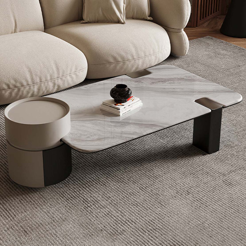 Ensemble de tables basses en pierre italienne