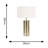 Anaylah Metal Table Lamp-71647665-71647678