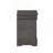 Dark Grey 2-Drawer Nightstand