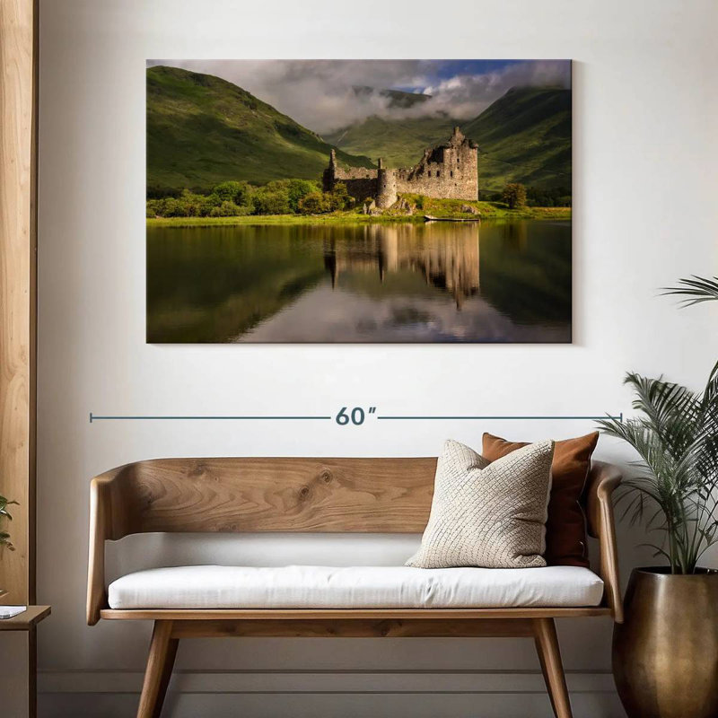 Lilie Kilchurn Castle, H 32 po x l 48 po