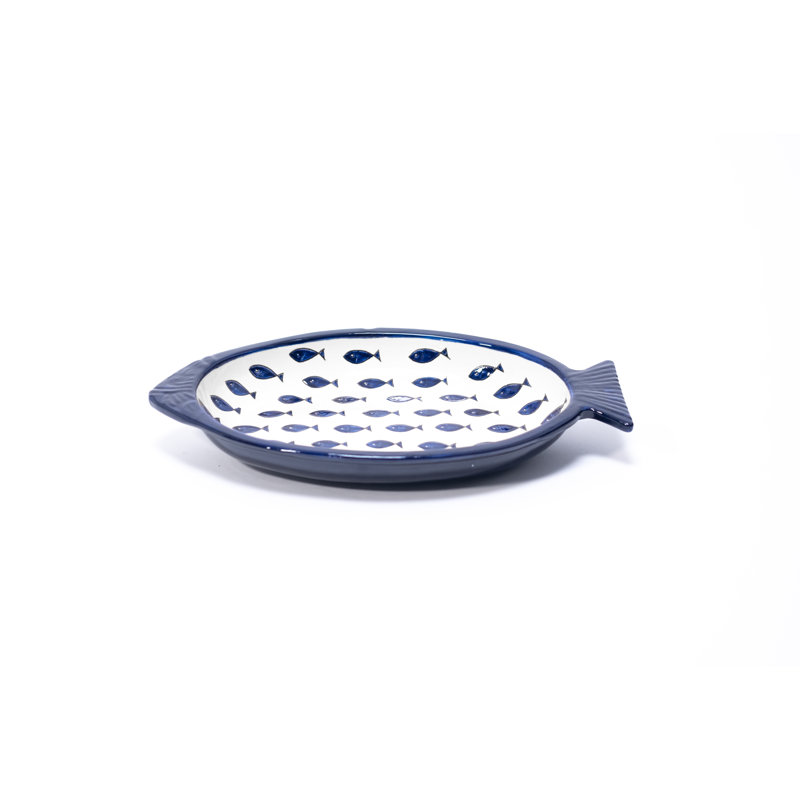 Highland Dunes Moorefield Ceramic Platter