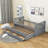 Stewbum Twin Daybed with Trundle and Drawers-1245729143