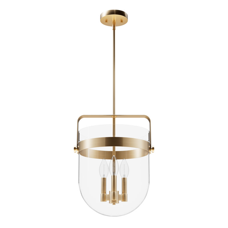  3 - Light Urn Pendant, Alturas Gold