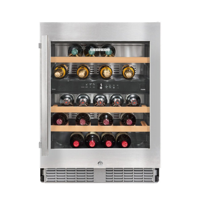 Armoire à vin à température intégrée intégrée