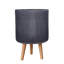 Ribbed Cylinder Planter with Feet-1753896808-1753896811