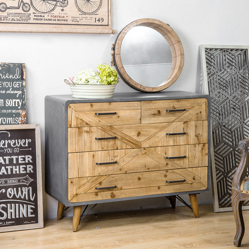 Commode d'appoint 5 tiroirs Getz