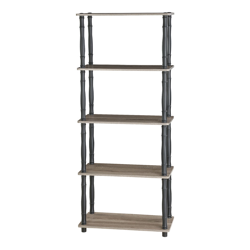 Maxine 59.9cm W Manufactured Wood Shelving Unit, French Oak Grey