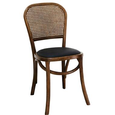 Stackable King Louis Chair - Dark Natural Rattan