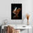 Whiskey Glass Reflection Canvas Print-92497189