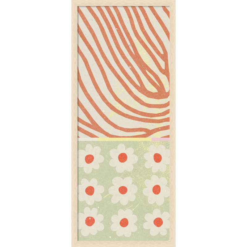  Tableau d'affichage encadré en tissu, composition de fleurs 2 par Nktn, imprimé pour servir de tableau d'affichage ou d'organisation murale