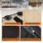 Car Seat Covers Full Set With Airbag Compatible, Reserved Opening Holes For Headrest, Universal Fit For Most Cars