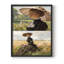 WOMEN Series CMLXVII - reproduction encadrée de qualité supérieure - prête à être accrochée - aucun clou requis-767040564-767040570