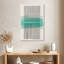 Avery lignes abstraites sur fond vert-108527904