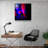Stunning Decorative Tempered Glass Painting, 19.7 x 19.7 Inches | 100% Tempered Glass, Thickness: 0.16 Inches | UV Printing for Vibrant Colors | Perfect for Home Décor, Living Room or Office Wall Art