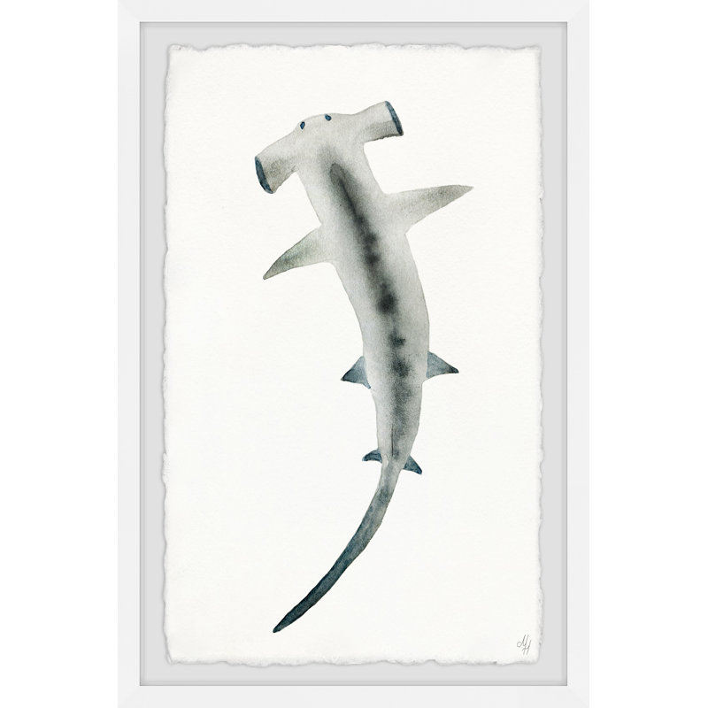 Devonte The Hammerhead - Single Picture Frame Painting, 91cm H x 61cm W