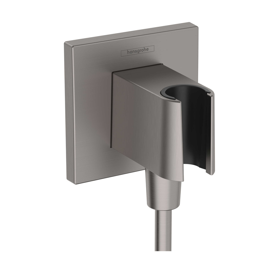 hansgrohe FixFit E Wall Outlet with Handshower Holder Hansgrohe 