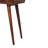 Curved Two Drawer Console Table