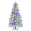 Arbre de Noël artificiel avec 790 branches et lumières DEL multicolores