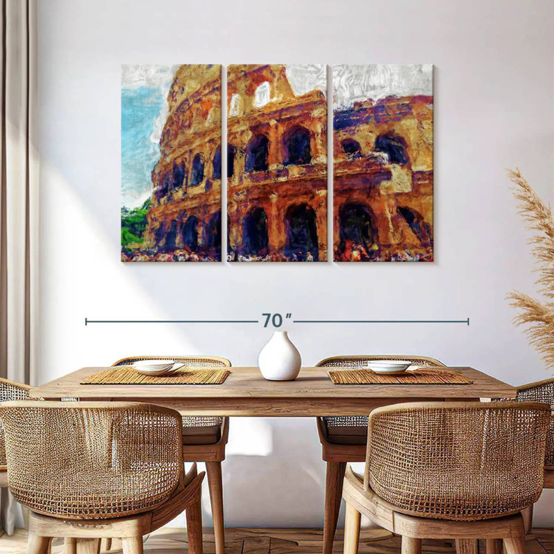 Rorry Rome Colosseum, 36" H x 57" W