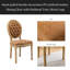 Chaise de salle à manger en similicuir-114233005
