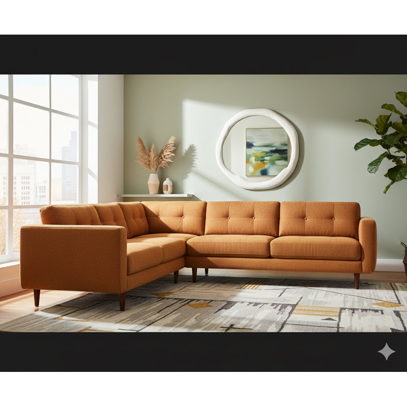 Miroir Armada, Crème, crème, 30 po x 30 po