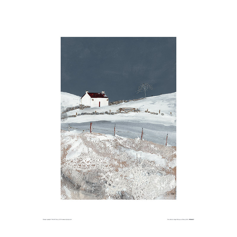 One Winter's Night - Print on Canvas, Paper, 80cm H x 60cm W