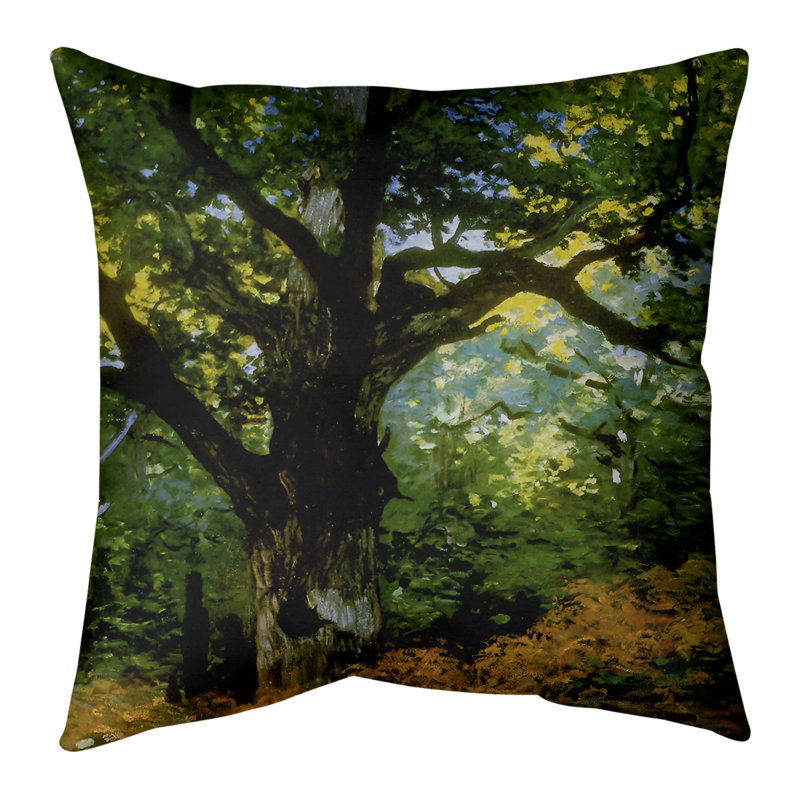 Claude Monet - Coussin en chêne Bodmer, 28 po x 28 po