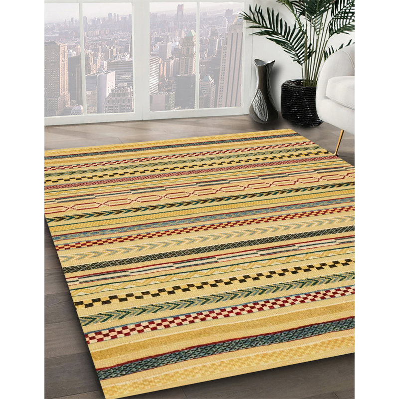 Abstract Indoor Rug, Square 8'