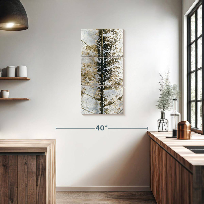 Leaf Structure, 38" H x 18" W