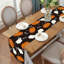 Halloween Table Runner Black, 13 x 72 Inch Painting Ghost Pumpkins Boo Table Runner, Seasonal Fall Holiday Kitchen Dining Polyester Table Line for Home Party Decor