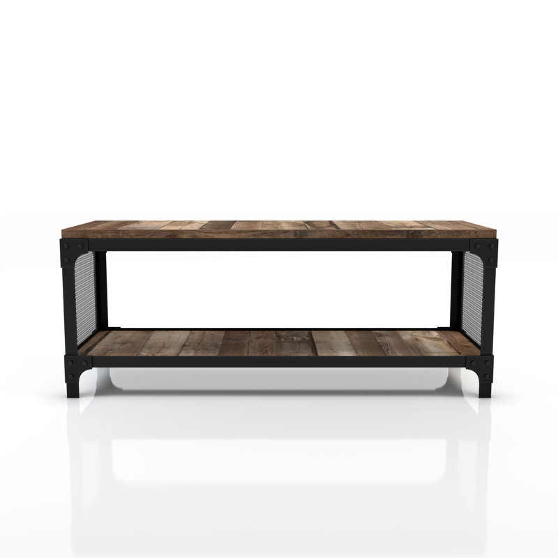 Ragen Storage Bench, Reclaimed Barnwood