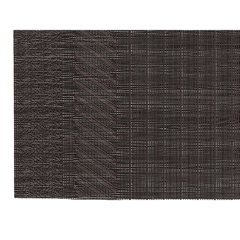 Vinyl No Pattern Rectangle Placemat, Chocolate