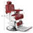 Faux Leather Swivel Recliner