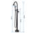 Freestanding Tub Filler with Handheld Shower-110679887