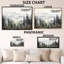«Pine Misty Mountain II» sur toile-951180075-951180068-988107548