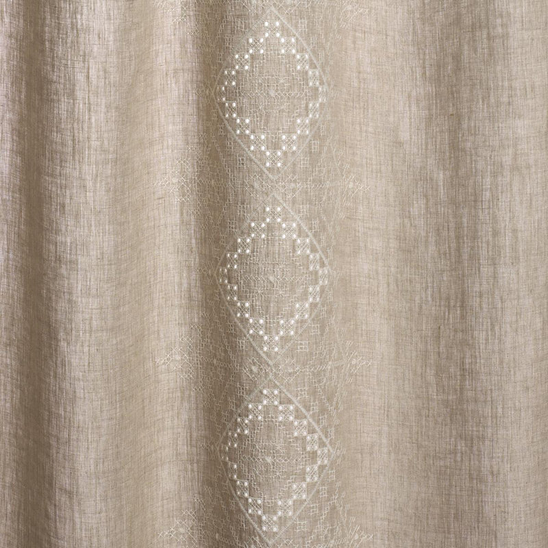 Birgitta Sheer Fabric, White