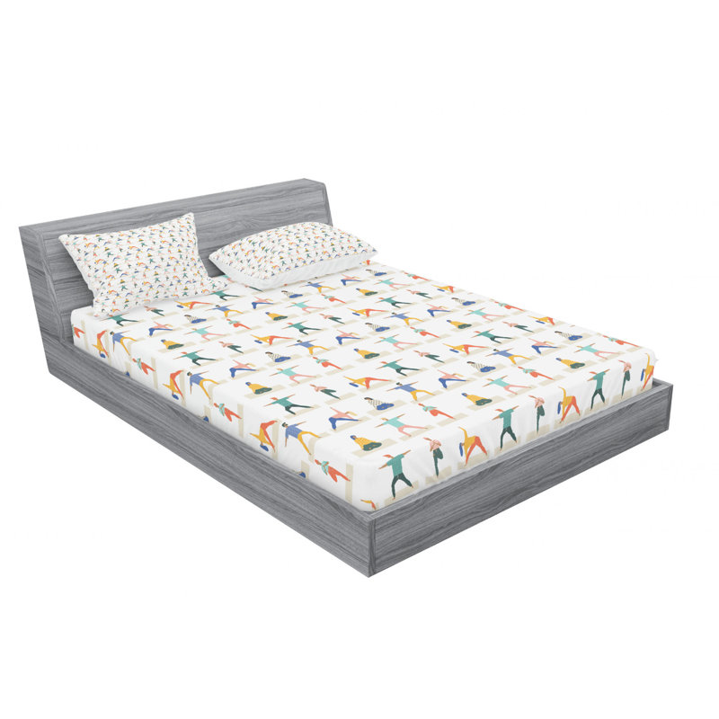 Microfiber Sheet Set, Full Sheet Set with Fitted Sheet