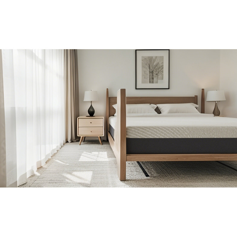 Matelas en mousse viscoélastique gélifiée pleine ferme, 12"