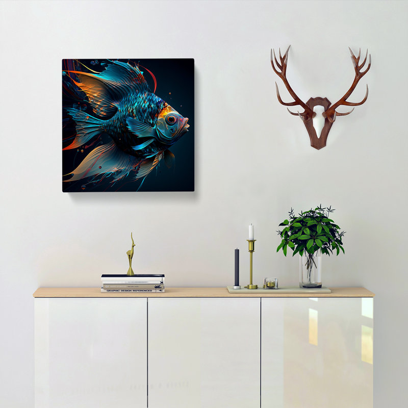 Fish Abstract Art No.1 - Print