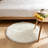 17.7" Faux Fur Rug Plush Round Carpet Imitation Wool Solid Color Simple Round Mat Floor Mat, White