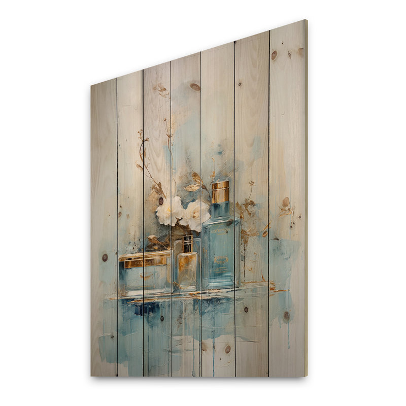Drucker - Décoration en bois tendance sur bois de pin naturel, H 40 po x l 30 po