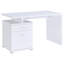 Bureau réversible à 2 tiroirs