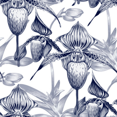 Aquinas Floral Tile