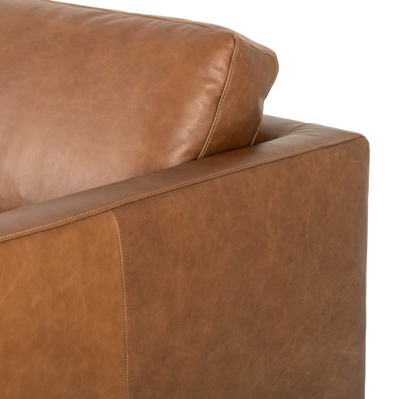 Everly Sofa, 32" H x 96" W x 43" D, Sonoma Chestnut