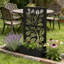 Lit de jardin surélevé en métal avec motif d'arbre à 2 couches, grand pot à fleurs de 70 po pour grimper les légumes et les plantes - Pot de fleurs surélevé pour l'extérieur avec trous de drainage