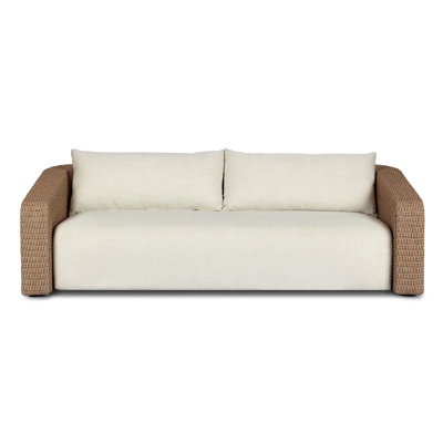 Westby Outdoor Sofa-Faux Black Hyacinth