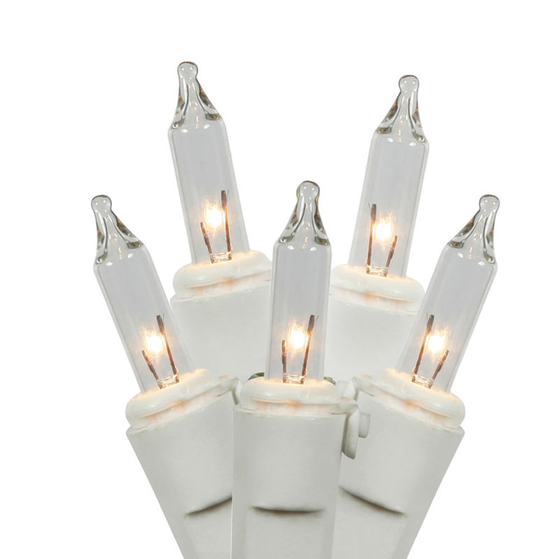 Christmas Mini Light Icicle Set, Clear
