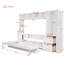 Lit escamotable Murphy avec placard et tiroirs-1064546118