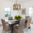 Marcus 4-Light Dimmable Square Unique Dining Room Chandelier-1249754975